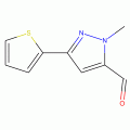 1-Methyl-3-thien-2-yl-1H-pyrazole-5-carboxaldehyde 97+%