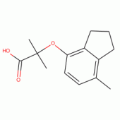 2-Methyl-2-[(7-methyl-2,3-dihydro-1H-inden-4-yl)oxy]propanoic acid, 97%