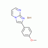 2-(4-Methoxyphenyl)imidazo[1,2-a]pyrimidine hydrobromide