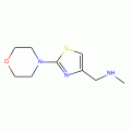 N-Methyl-(2-morpholino-1,3-thiazol-4-yl)methylamine , 90%