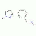 N-Methyl-3-(1-methyl-1H-pyrazol-3-yl)benzylamine, 90%