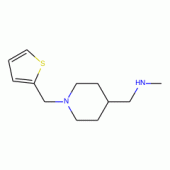 N-Methyl-[1-(thien-2-ylmethyl)piperid-4-yl]methylamine, 97%