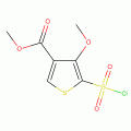 Methyl 5-chlorosulfonyl-4-methoxythiophene-3-carboxylate, 97%