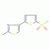 5-(2-Methyl-1,3-thiazol-4-yl)thiophene-2-sulfonyl chloride, 95%