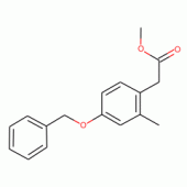 Methyl 2-methyl-4-benzyloxy-phenylacetate