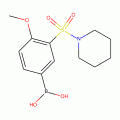4-Methoxy-3-(piperidin-1-ylsulphonyl)benzeneboronic acid 95%