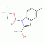 5-Methyl-1H-indole-2-boronic acid, BOC protected 97%