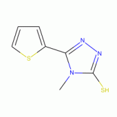 4-Methyl-5-(2-thienyl)-4H-1,2,4-triazole-3-thiol, 97%