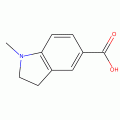 1-Methylindoline-5-carboxylic acid, 97%