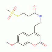 N-[2-Methanethiosulfonylethyl]-7-methoxycoumarin-4-acetamide