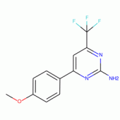4-(4-Methoxyphenyl)-6-(trifluoromethyl)pyrimidin-2-amine, 97%