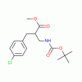 Methyl 2-N-Boc-2-aminomethyl-3-(4-chloro-phenyl)-propionate