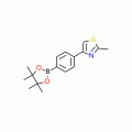 2-Methyl-4-[4-(4,4,5,5-tetramethyl-1,3,2-dioxaborolan-2-yl)phenyl]-1,3-thiazole , 97%