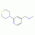 N-Methyl-(2-thiomorpholinopyrid-4-yl)methylamine, 97%