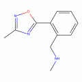 N-Methyl-2-(3-methyl-1,2,4-oxadiazol-5-yl)benzylamine 97%