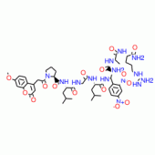 7-METHOXYCOUMARIN-4-ACETYL-PRO-LEU-GLY-LEU-B-(2,4-DINITROPHENYLAMINO)ALA-ARG AMIDE