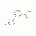 3-(2-Methyl-thiazol-4-yl)-benzoic acid methyl ester , 97%