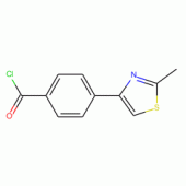 4-(2-Methyl-1,3-thiazol-4-yl)benzoyl chloride , Tech.