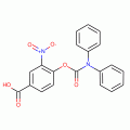 2-Nitro-4-carboxyphenyl-N,N-diphenyl carbamate