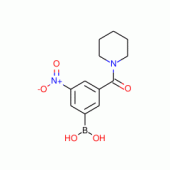 3-Nitro-5-(piperidin-1-ylcarbonyl)benzeneboronic acid 98%