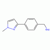 4-(1-Methyl-1H-pyrazol-3-yl)benzylamine , 97%