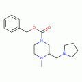 4-Methyl-3-pyrrolidin-1-ylmethyl-piperazine-1-carboxylic acid benzyl ester