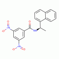 (R)-(-)-N-(1-(1-NAPHTHYL)ETHYL)-3,5-DI-N ITROBENZAMIDE, 97%