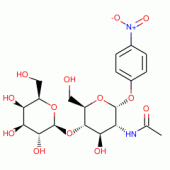 p-Nitrophenyl 2-Acetamido-2-deoxy-4-O-(β-D-galactopyranosyl)-α-D-glucopyranoside