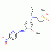 2-(5-Nitro-2-pyridylazo)-5-(N-propyl-N-sulphopropyl)phenol disodium salt