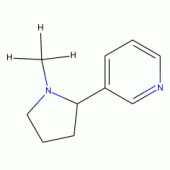 +/-)-氘代甲基-烟碱(甲基-2-(3-吡啶基)吡咯烷丝氨酸beta-羟基丙氨酸)