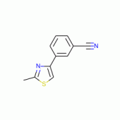 3-(2-Methyl-1,3-thiazol-4-yl)benzonitrile 97%