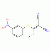 2-[(Methylthio)(3-nitrophenylthio)methylene]-malononitrile