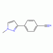 4-(1-Methyl-1H-pyrazol-3-yl)benzonitrile, 97%
