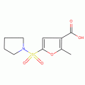 2-甲基-5-(1-吡咯烷基磺酰基）-3-呋喃羧酸95%+