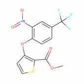 Methyl 3-[2-nitro-4-(trifluoromethyl)phenoxy]thiophene-2-carboxylate, 97%