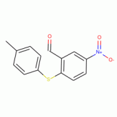 2-[(4-Methylphenyl)thio]-5-nitrobenzaldehyde