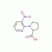 1-(3-Nitropyridin-2-yl)pyrrolidine-2-carboxylic acid