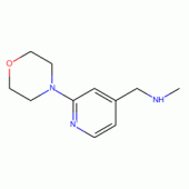 N-Methyl-N-[(2-morpholin-4-ylpyridin-4-yl)methyl]amine, 97%