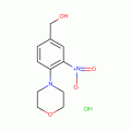 (4-Morpholino-3-nitrophenyl)methanol hydrochloride, 97%