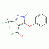 1-Methyl-5-phenoxy-3-(trifluoromethyl)-1H-pyrazole-4-carbonyl chloride, 97%