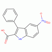 5-Nitro-3-phenyl-1H-indole-2-carboxylic acid, 97%