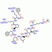 NA-CBZ-ARG-ARG-PRO-PHE-HIS-STA-ILE-HIS-N -EPSILON-B