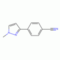 4-(1-Methyl-1H-pyrazol-3-yl)benzonitrile, 97%