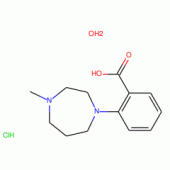 2-(4-Methylperhydro-1,4-diazepin-1-yl)benzoic acid hydrochloride hemihydrate, 95%