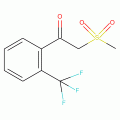 2-Methylsulfonyl-1-(2-trifluoromethylphenyl)-ethanone