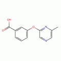 3-[(6-Methylpyrazin-2-yl)oxy]benzoic acid , 97%