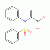 1-（苯基磺酰）-1H-吲哚-2-基硼酸