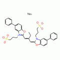 PHENYLPHENYLSULFOPROPYLBENZOXAZOLYLIDENE -ME-BUTENYLSULFO-PR-BENZOXAZOLIUM OH,NA