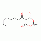 5-Octanoyl-2,2-dimethyl-1,3-dioxane-4,6-dione