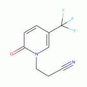 3-[2-Oxo-5-(trifluoromethyl)-1,2-dihydropyridin-1-yl]propanenitrile , 97%